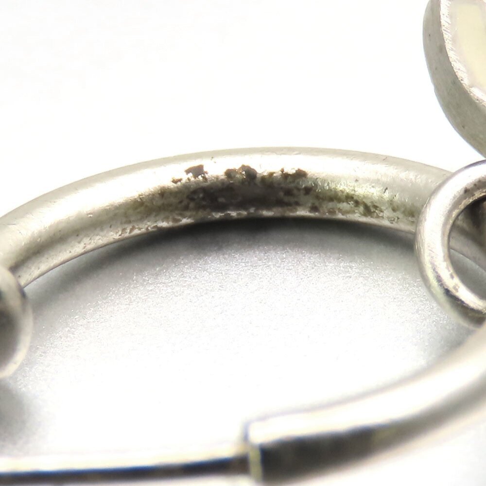 CHANEL White Logo Earrings - Picture 7 of 11